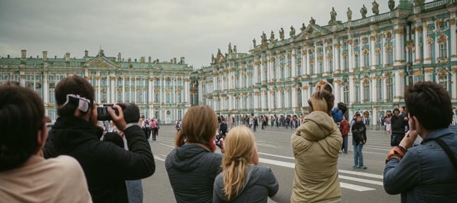 Эрмитаж прокомментировал инцидент с туристками, устроившими фотосессию в музее